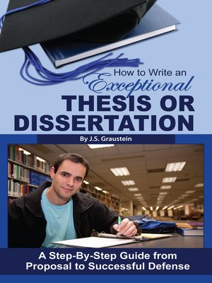 cover image of How to Write an Exceptional Thesis or Dissertation